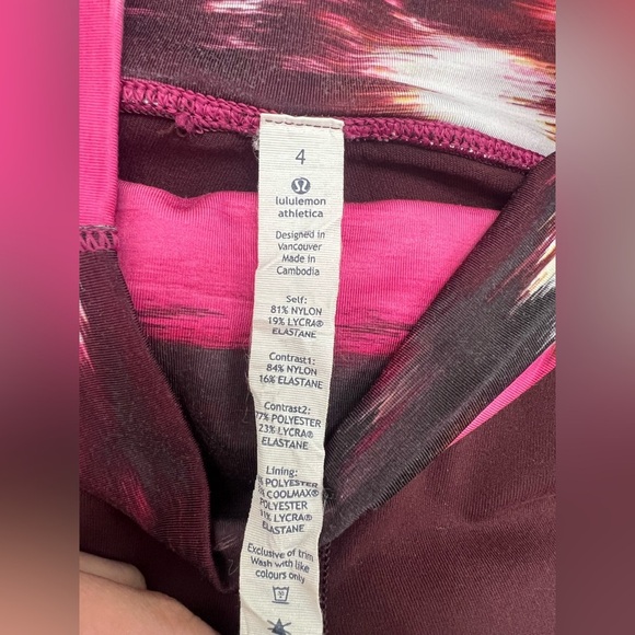 Limited Edition Lululemon Wunder Under Crop (size 4) - Picture 5 of 11